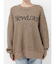 【WEB限定】ロゴルーズニット