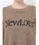 【WEB限定】ロゴルーズニット
