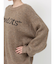 【WEB限定】ロゴルーズニット
