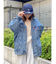 アルパカ混透かし編みニット