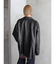 ルーズシルエットフェイクレザーブルゾン