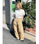 コクーンチノパンツ
