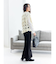 フィットベロアスカート