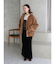 フィットベロアスカート