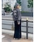 フィットベロアスカート