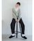 カシミヤ混ニットパンツ