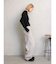 カシミヤ混ニットパンツ