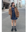 デニムルーズシャツ