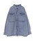 デニムルーズシャツ