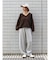 バックオープンデザインニット