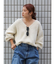 バックオープンデザインニット