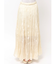 クリンクルボリュームスカート