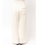 透かし編みニットパンツ