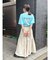 ギャザーデザインスカート