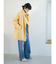 アルパカ混ミドル丈スタンドカラーコート