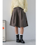 ワイドシルエットチノハーフパンツ