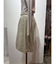ワイドシルエットチノハーフパンツ