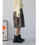 ワイドシルエットチノハーフパンツ