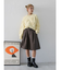 ワイドシルエットチノハーフパンツ