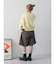 ワイドシルエットチノハーフパンツ