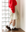 ワイドシルエットチノハーフパンツ