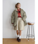 ワイドシルエットチノハーフパンツ