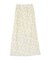フラワープリントスカート