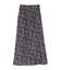フラワープリントスカート
