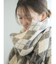アーガイルニットマフラー