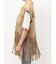 フェイクスウェードフリンジベスト