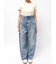 ウエストデザインルーズデニム