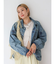ルーズシルエットデニムジャケット