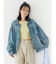 ルーズシルエットデニムジャケット