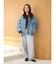 ルーズシルエットデニムジャケット