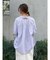 ギャザーデザインルーズシャツ