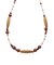 ウッドコンビビーズネックレス
