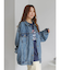 ビッグシルエットデニムジャケット