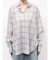 チェックルーズシャツ