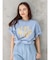 ヴィンテージウォッシュロゴビックTee