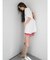 ニットハーフパンツ
