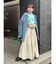 ギャザーデザインスカート