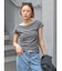 オフショルフィットTee