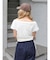 オフショルフィットTee