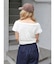 オフショルフィットTee