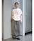 フロッキーウエストリメイクカーブデニム