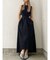 サイドOPENロングワンピース