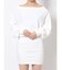 2WAYドッキングオフショルスウェットワンピース