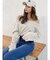 ピグメントオフショル スウェットTOPS