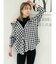 ギンガムチェックドッキングシャツ