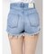 BACK RIPPED デニムショートパンツ